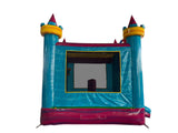 14' Sweet Colorful Castle Marble Standard Bouncer