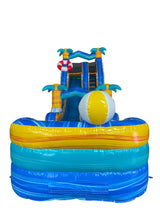 18' High Beach Safari Water Slide