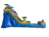 18' High Beach Safari Water Slide