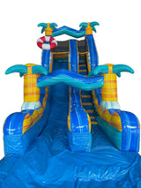 18' High Beach Safari Water Slide
