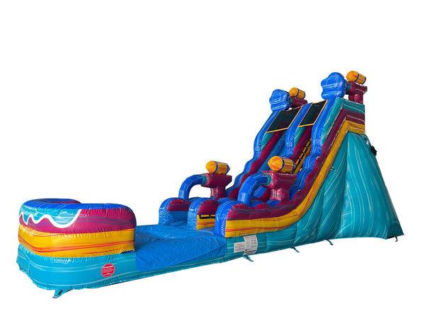 18' High Hydro Blaster Water Slide