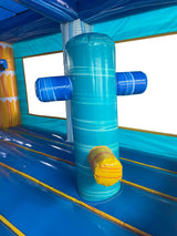 Bounce House Startup Package Ocean Twin Tropical Splash Adventure #46 Commercial Grade