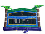 25' Purple Yellow Blue Palm Tree Marble Combo