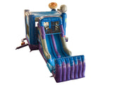 30' Spaceship Splash Wet or Dry Water Slide Combo