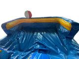 18'H Dual Lane Beach Safari Water Slide