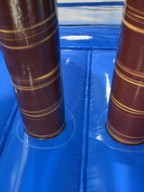 28' Camera & Photos Marble Bounce House Wet or Dry Water Slide Combo