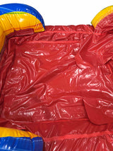 28' Primitive Tribe Rainbow Marble Bounce House Wet or Dry Water Slide Combo