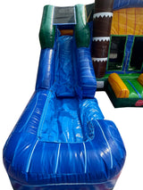 Bounce House Startup Package Ocean Twin Tropical Splash Adventure #46 Commercial Grade