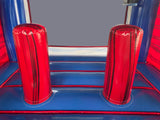14' Star Red White Blue Marble Standard Bouncer