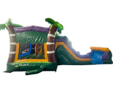 30' Tropical Fruit Splash Wet or Dry Water Slide Combo