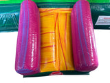30' Pink Tropical Fruit Splash Wet or Dry Water Slide Combo