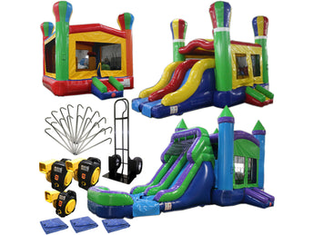 Bounce House Startup Package Balloon, Commercial Grade