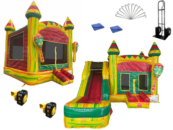 Bounce House Startup Package Cinco de Fiesta Combo #42 Commercial Grade