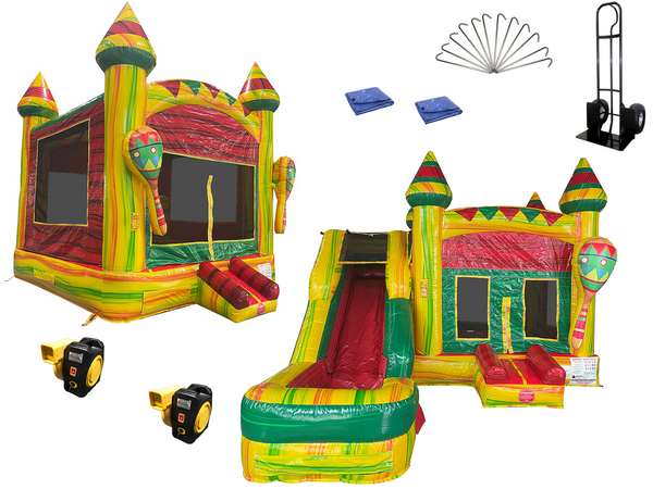 Bounce House Startup Package Cinco de Fiesta Combo #42 Commercial Grade