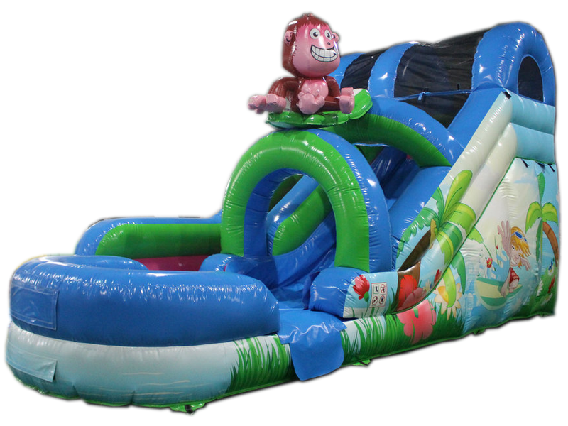15' Monkey Surf Water Slide - View 10