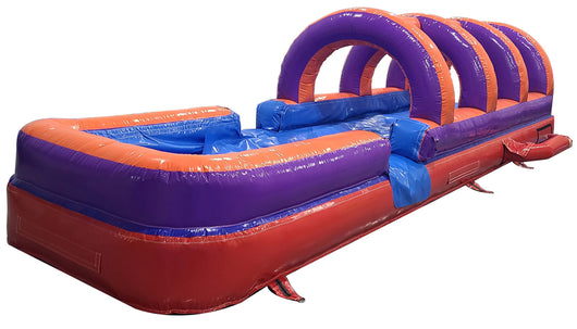 30’ Purple Orange Red Slip and Slide