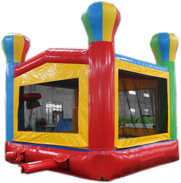 14ft Balloon Bounce House - Angle View
