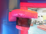 28' Pink & Blue Bounce House Wet or Dry Water Slide Combo