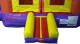 29' Red & Purple Marble Helix Bounce House Wet or Dry Water Slide Combo